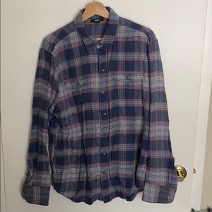 Paige casual button down shirt - size L